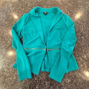 Vibrant Teal Women's Blazer